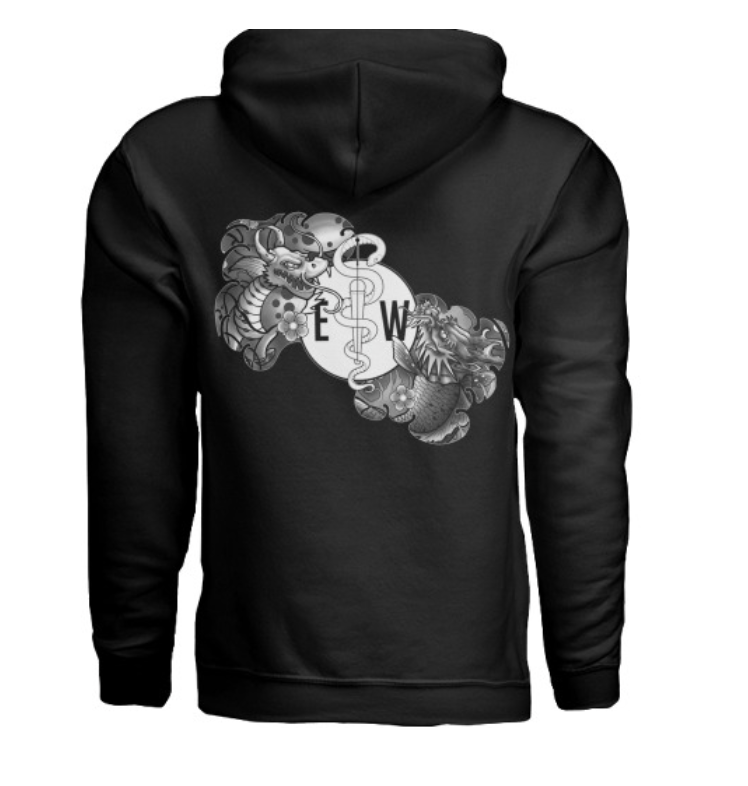 Unisex Heavy Blend™ Black Hoodie Sweatshirt