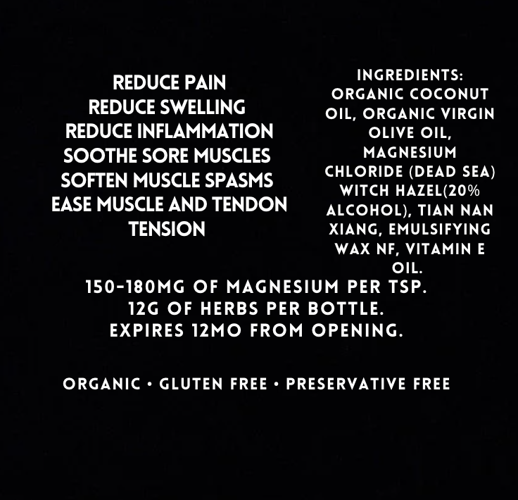 Organic Magnesium Herbal Lotion