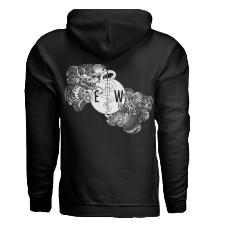 Unisex Heavy Blend™  Black Hoodie Sweatshirt