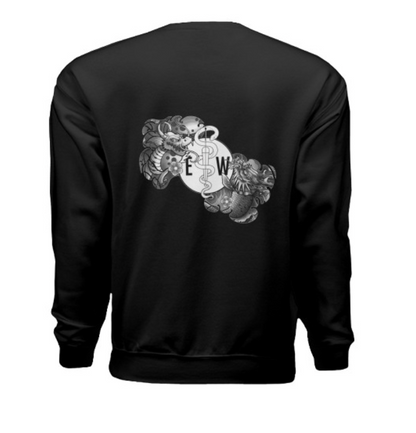 Unisex Heavy Blend™ Black Crewneck Sweatshirt